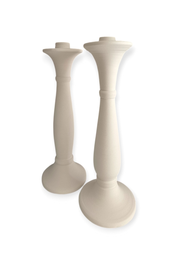  Çini Seramik Boyaları  Seramik Şamdan 15 cm Bisküvi Ürün