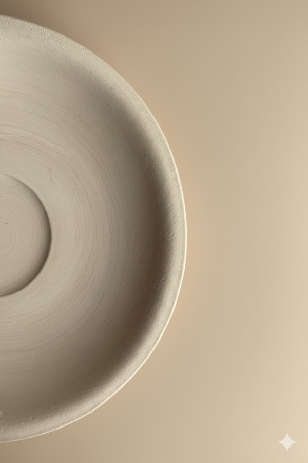  11cm Fincan Tabağı Seramik Bisküvi-