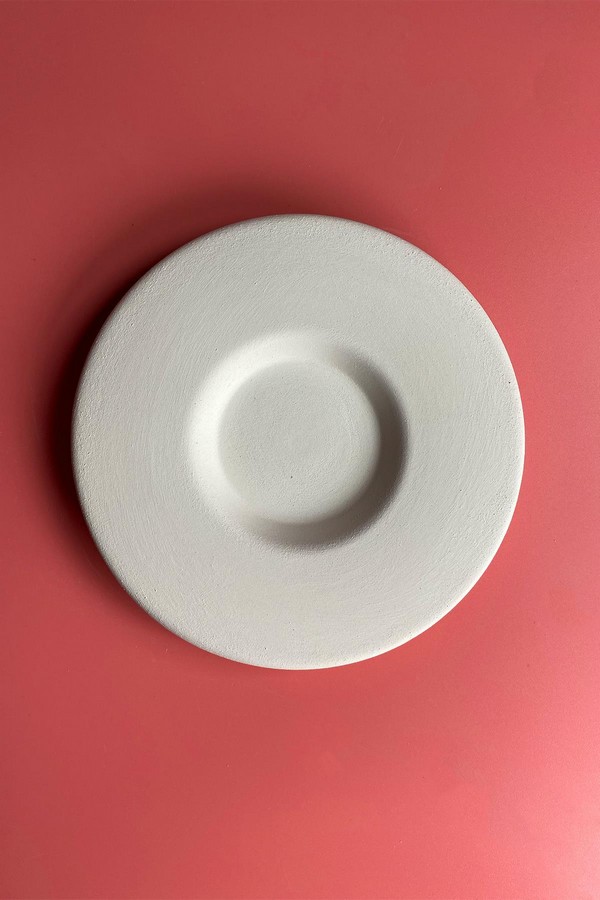  14 Cm Fincan Tabağı - Seramik Bisküvi -