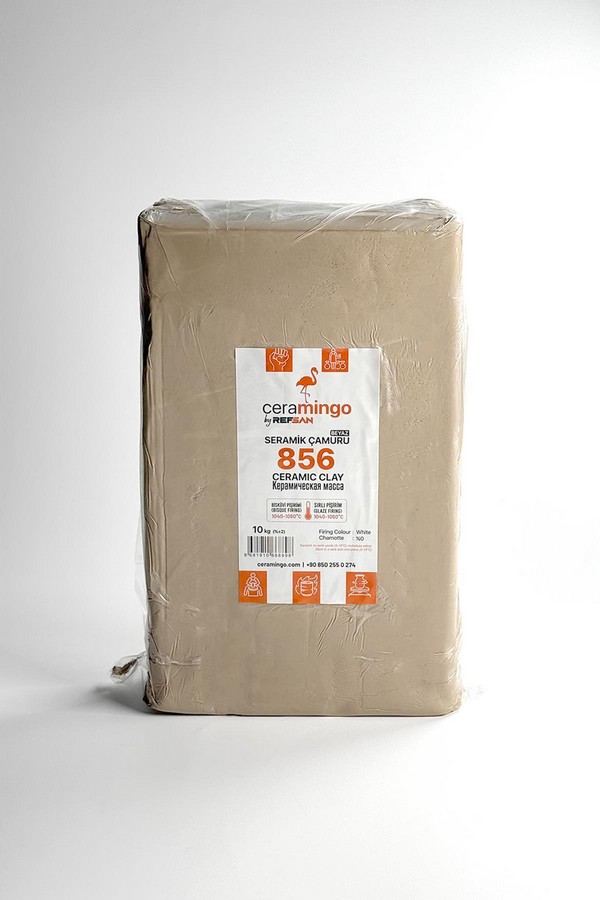 856 Seramik Çamuru Vakumlu-10 Kg