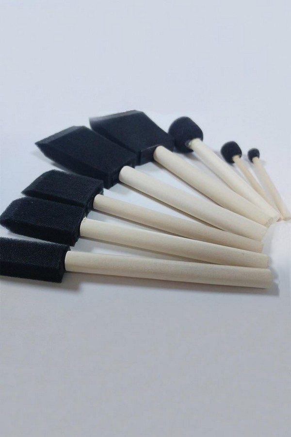  Ahşap Saplı Sünger Set-