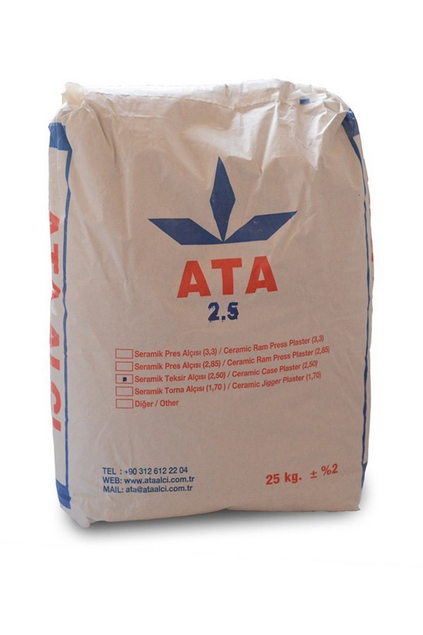 Ata Teksir Alçısı 2.50 (Pembe)-25 Kg