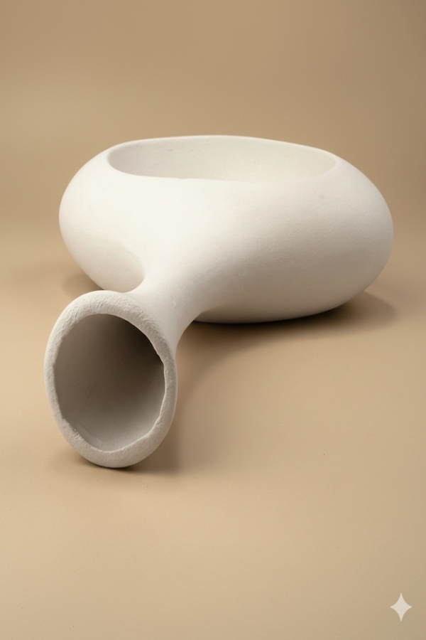  Çini Seramik Boyaları  Bemol Vazo Seramik Bisküvi