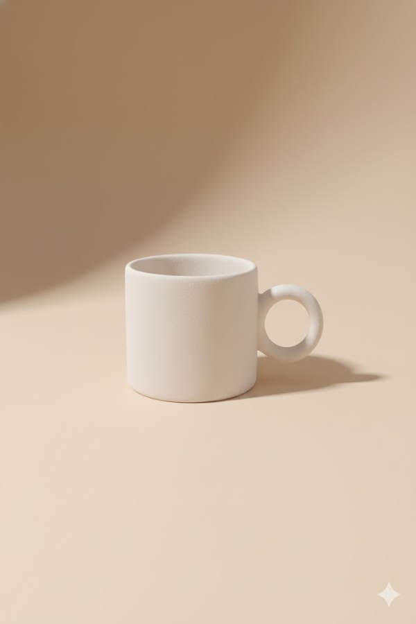  Seramik Çamurlar Bubble Kupa Seramik Bisküvi-2 li Kutu