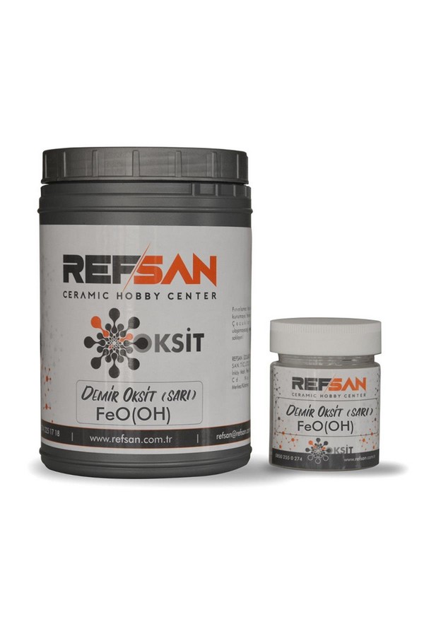 Demir Oksit (Sarı) FeOOH-1 Kg