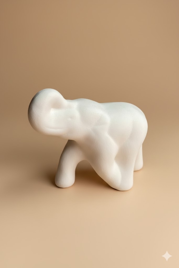  Fil - Seramik Bisküvi-Büyük