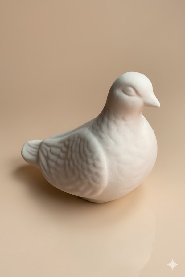  Güvercin - Seramik Bisküvi-30'lu Koli