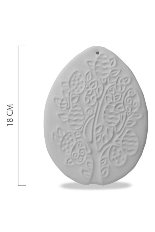  Hayat Ağacı Tabtab Seramik Bisküvi-Tekli
