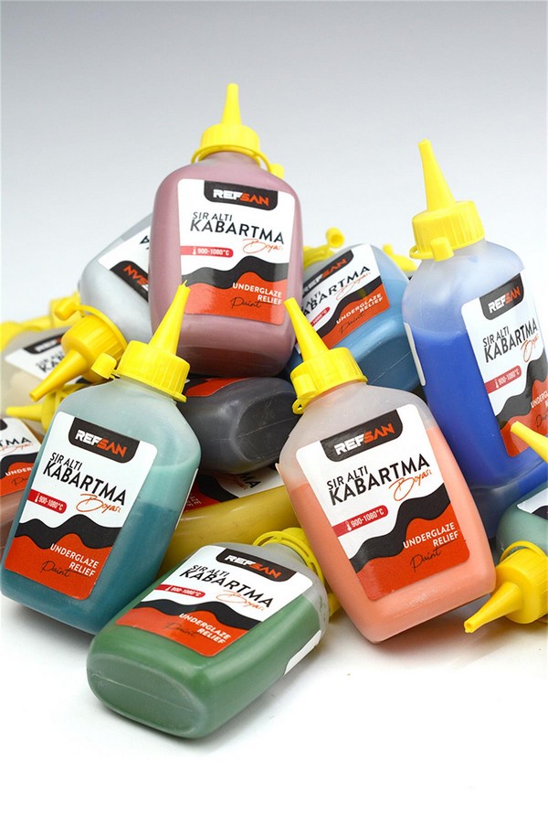 Kabartma Boyası 100 Gr-KB189 Açık Kahverengi