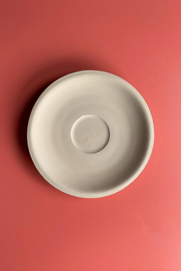11cm Fincan Tabağı Seramik Bisküvi-