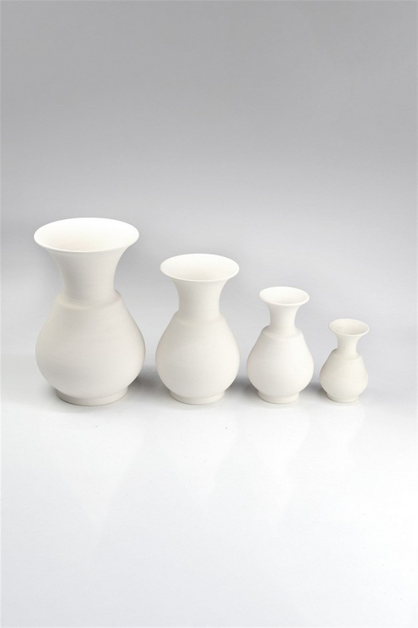  Kandil Vazo - Seramik Bisküvi-10 CM