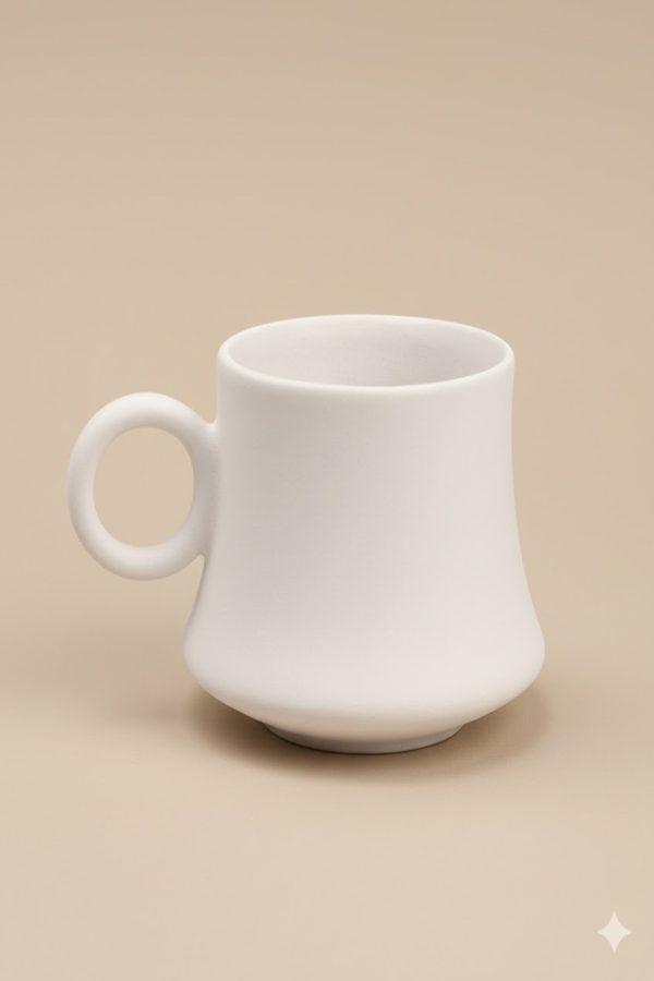 Kazan Çay Fincanı Seramik Bisküvi-24'lü Koli