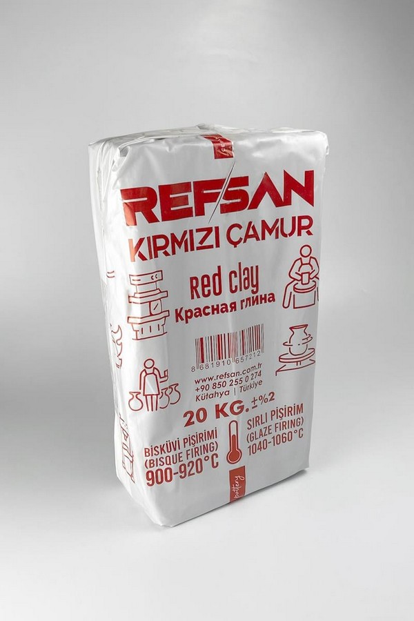 312 Kırmızı Çamur Vakumlu-20 Kg