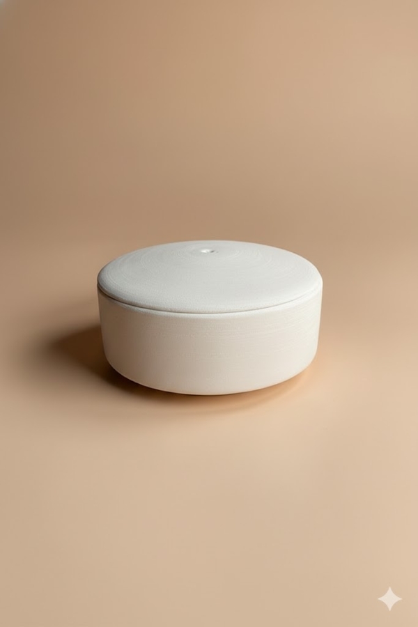 Kutu Şekerlik Bisküvi-Seramik