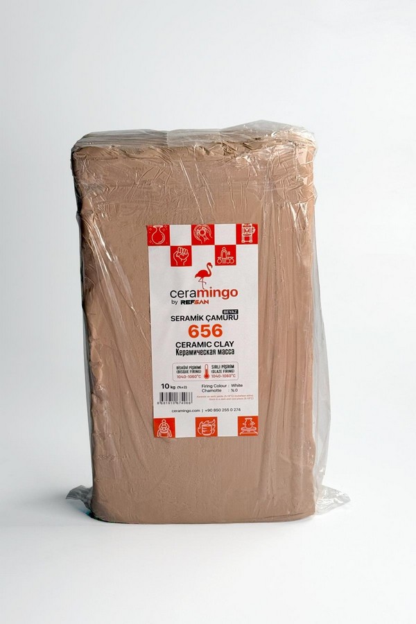 656 Seramik Çamuru Vakumlu 1050°C-20 Kg