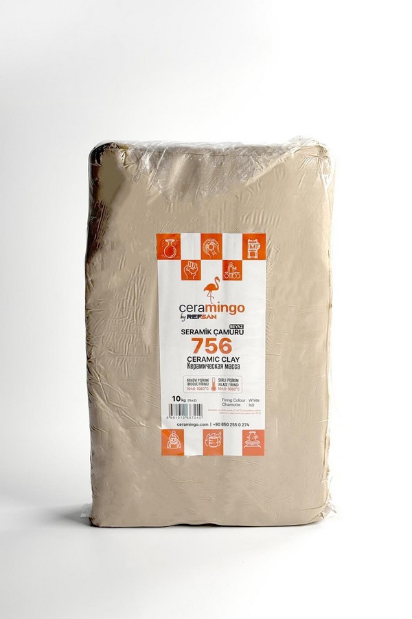 756 Seramik Çamuru Vakumlu 1050°C-20 Kg