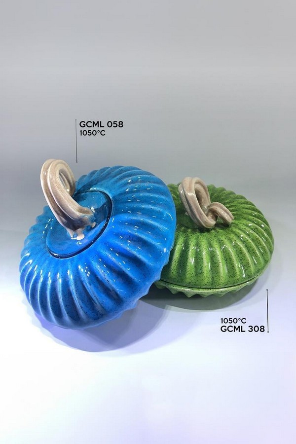  Refsan Artistik Seramik Sırı -  GCML308 Silvery Pistachio Green-118 ML / 175 GR