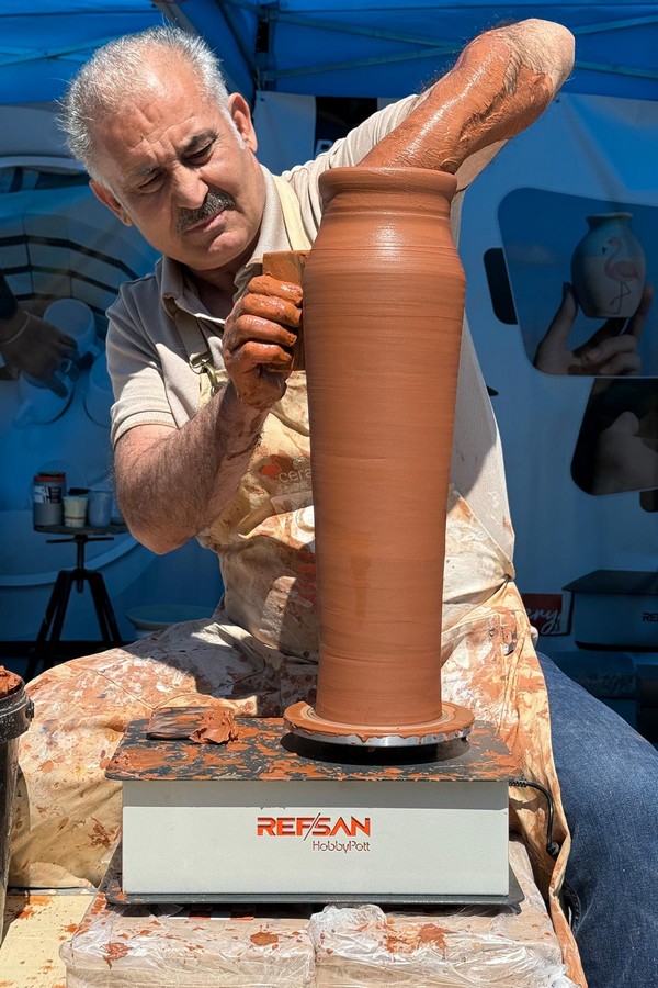  Refsan Hobbypott Çömlekçi Tornası-