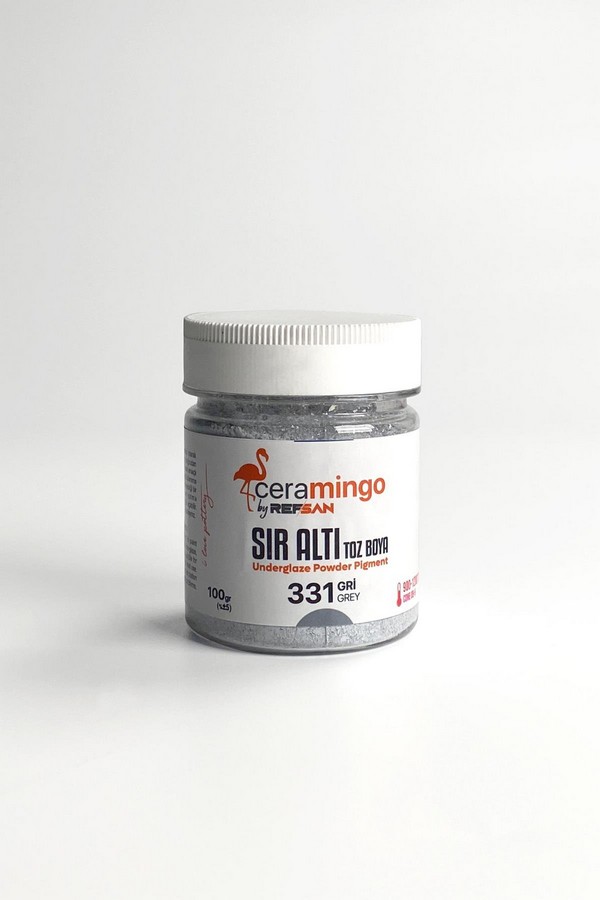 Seramik Toz Boya Sır Altı 331 Gri-100 Gr