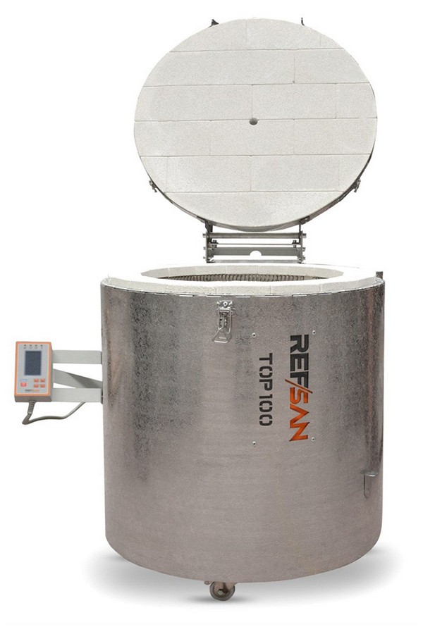 Top 100 Üstten Kapaklı Fırın-1200°C