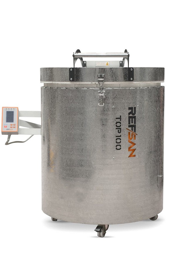  Top 100 Üstten Kapaklı Fırın-1200°C