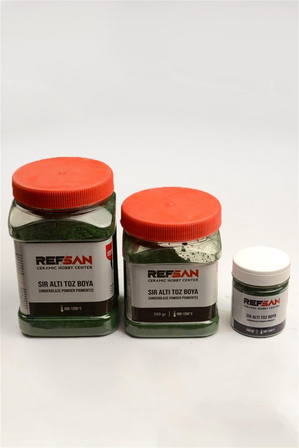  Toz Boya Sır Altı 6604 Yeşil Pigment-1 Kg