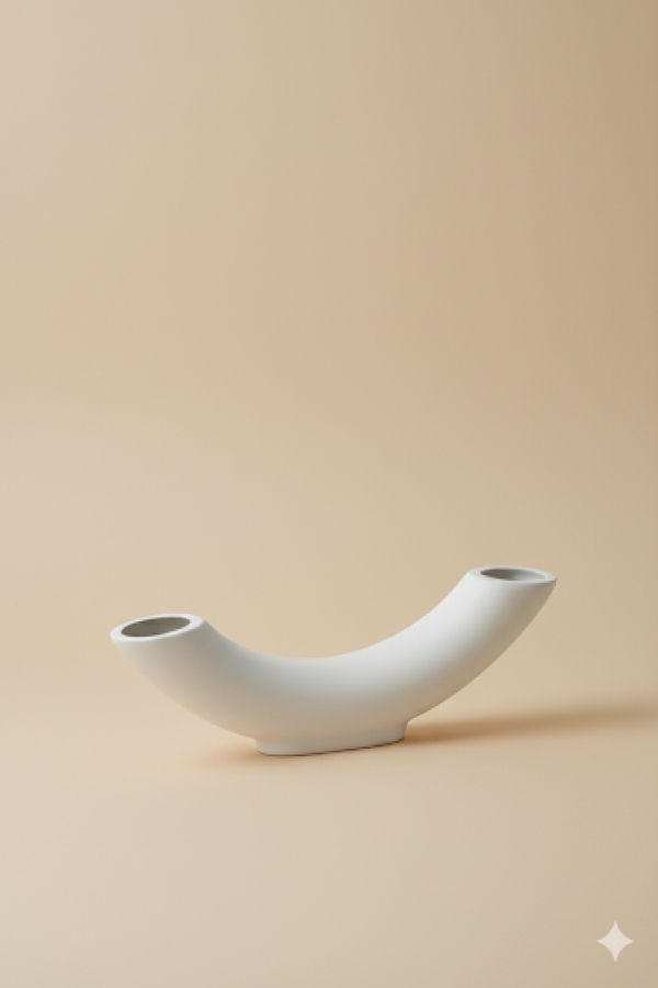  Viking Vazo Seramik Bisküvi-34 cm