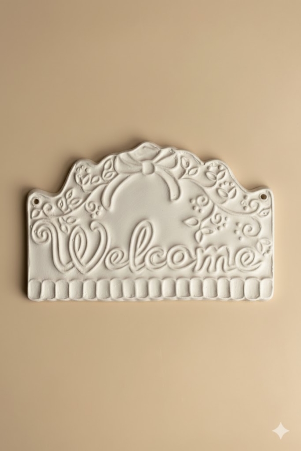  Welcome Tabtab Seramik Bisküvi-